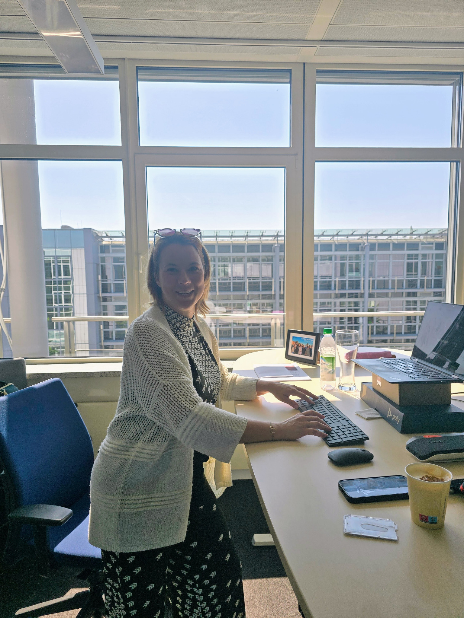 Barbara Zelenay working inside the business during a transformation