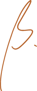Barbara Zelenay's handwritten initial